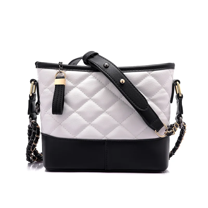 

Xiao Xiang feng ling lattice chain bag 2019 new fashion Korean version of wild ins shoulder messenger bag female stray bag