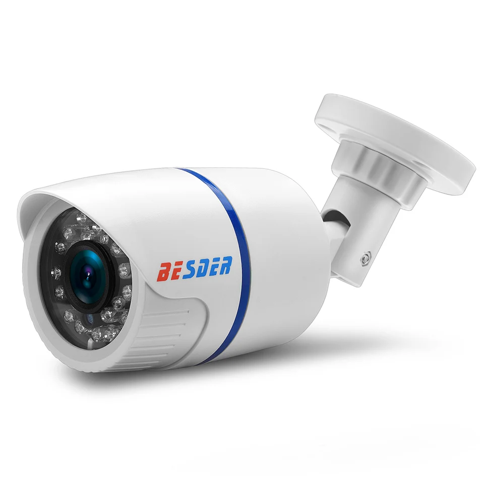 

BESDER HD IP Camera 1080P 960P 720P Bullet Cam 2MP Lens IR IP CCTV Security Camera Network Onvif P2P Motion Detected XMEye View