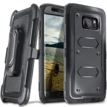 Heavy Duty Layer Rugged Armor Phone Case for Samsung Galaxy S7 S6 S6 Edge S7 Edge / S6 Edge Plus / Note 5 J3 J7 with belt clip
