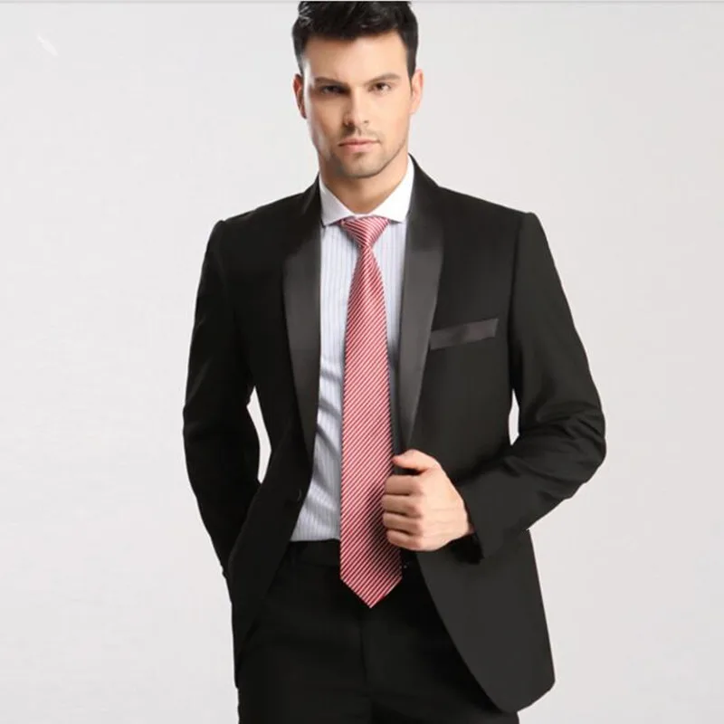 Custom made men suits simple elegant business casual suits