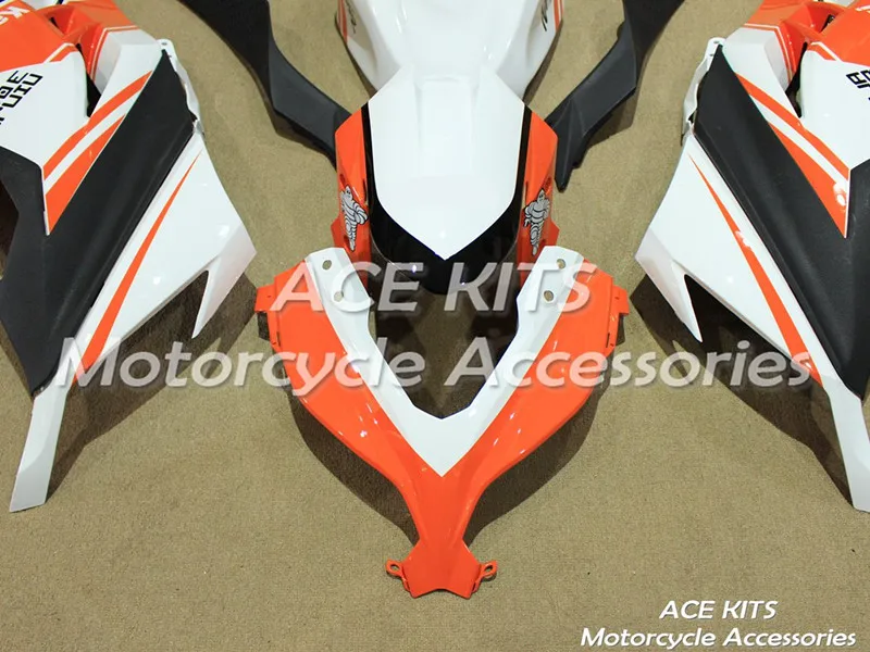 Новый мотоциклетный обтекатель abs для Kawasaki Ninja300 2013 2017 инъекции кузова