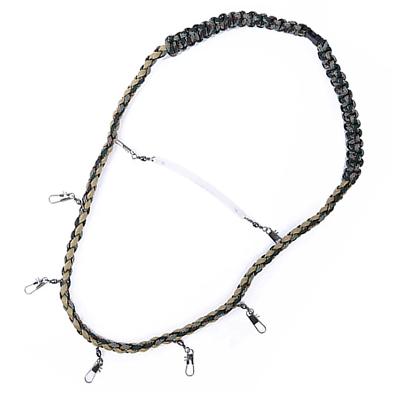 1 Piece Fly Fishing Lanyard Fishing Forceps Line Cleaner Nipper Patch Holder Fishing Gadget