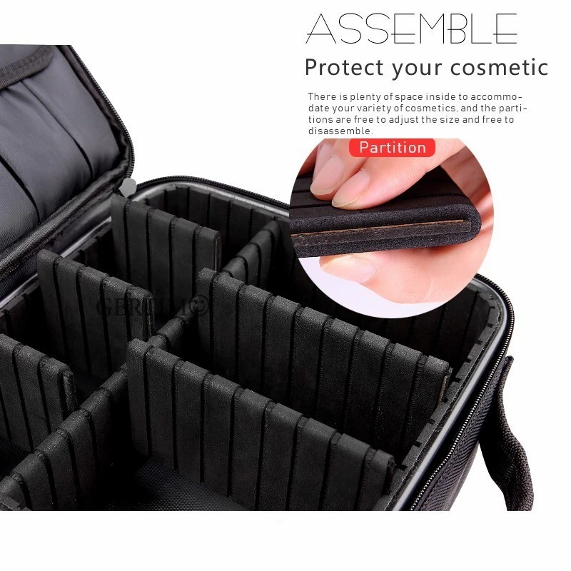 Women Portable Professional Cosmetic Bags on the Road Organizer Travel Make Up Vanity Bag Cases Cosmetics Suitcases Box Beauty Women Portable Professional Cosmetic Bags on the Road Organizer Travel Make Up Vanity Bag Cases Cosmetics Suitcases Box Beauty