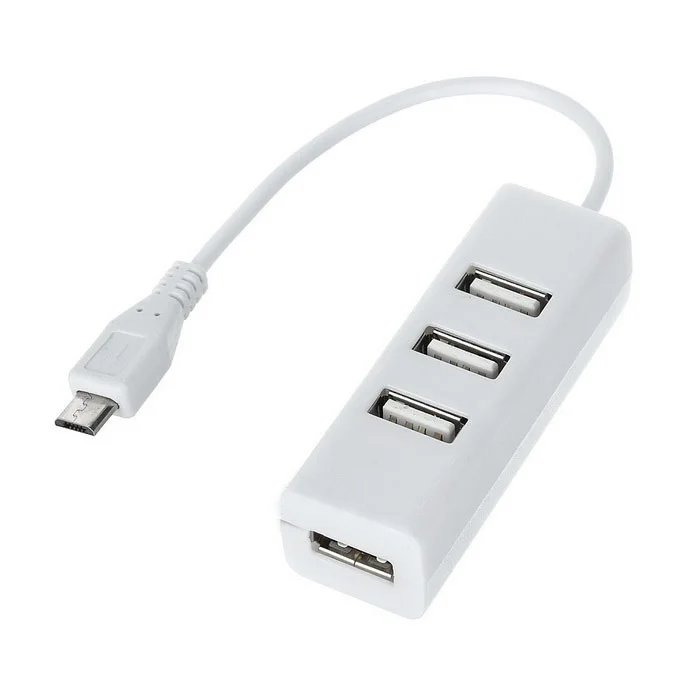

Micro USB to 4-Port USB 2.0 HUB w/ OTG for Tablet PC / Phone