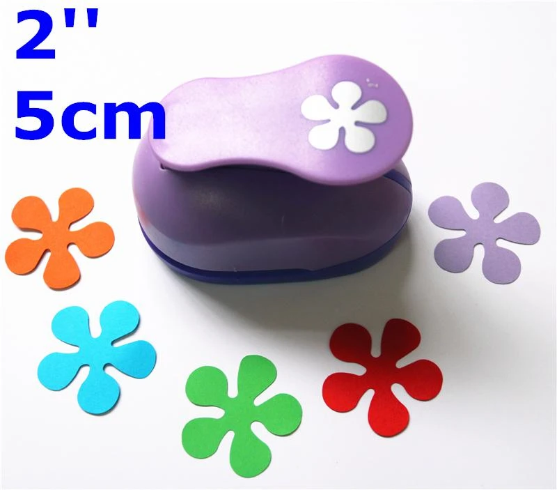 2 5 センチメートル紙パンチパンチャー花紙スクラップブッキング用パンチ Furador デ Diy クラフトパンチクリエイティブ点字パンチカードメイキング Paper Wine Gift Bags Paper Punch Scrapbookpunch Paper Aliexpress