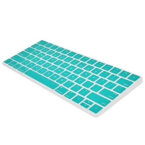 Ультра Тонкий силиконовый чехол для клавиатуры Magic Keyboard MLA22LL/A US английский - Цвет: 3