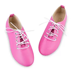 

Fashion Simple Solid High Quality Women Flat Shoes Spring Autumn Women Lace-up Pointed Toe Casual Flat Shoes in 4 colors