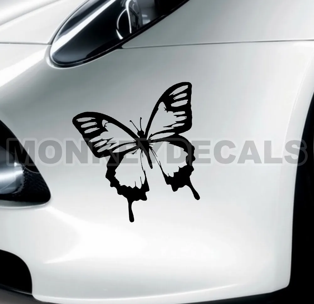 XGS DECAL Car decals animal beautiful butterfly 04 12 x 12cm car motorcycle truck ebike