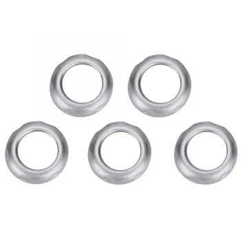 

5Pcs Chromed Volume and Air Condition Knob Covers Fittings Fit for Land Rover Freelander oto aksesuar