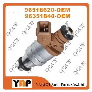 

NEW Fuel Injector (4) FOR FITChevrolet Daewoo Matiz Mk1 Mk2 M200 M250 Spark 0.8L 1.0L L4 96518620 96620255 96351840 1998-2014