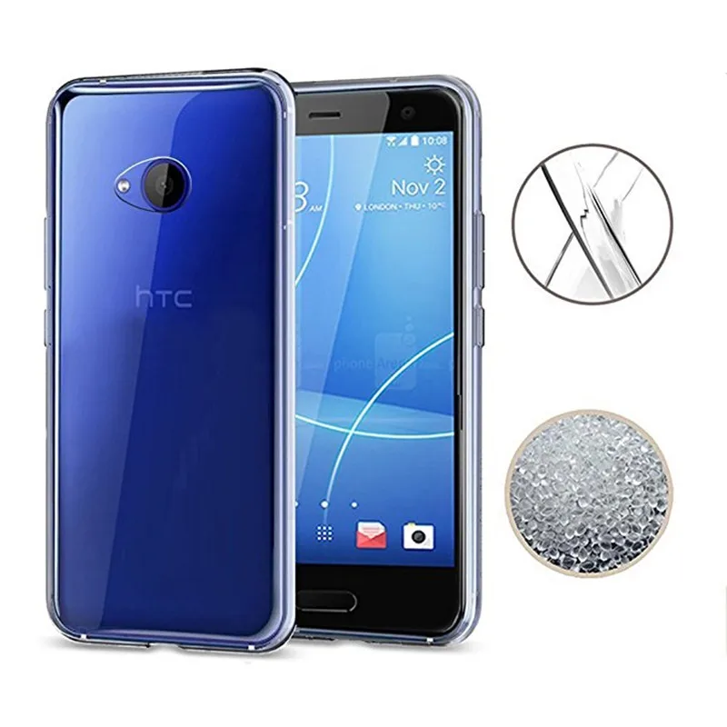 Мягкий прозрачный чехол для телефона HTC U11 Life Pro 10 evo 19 + Desire 12 Plus 19s 12S 826 820 816 htc One M7 M8