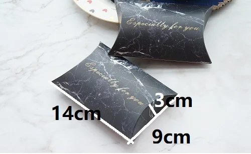 10pcs Black Marble Especially for You Design Candy Box Small Gift Sweet Packaging Wedding Favors Baby Shower Birthday DIY Use