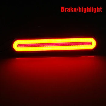 

Rear Tail Lights Neon Replacement Accessory Trailer Flowing Turn Signal