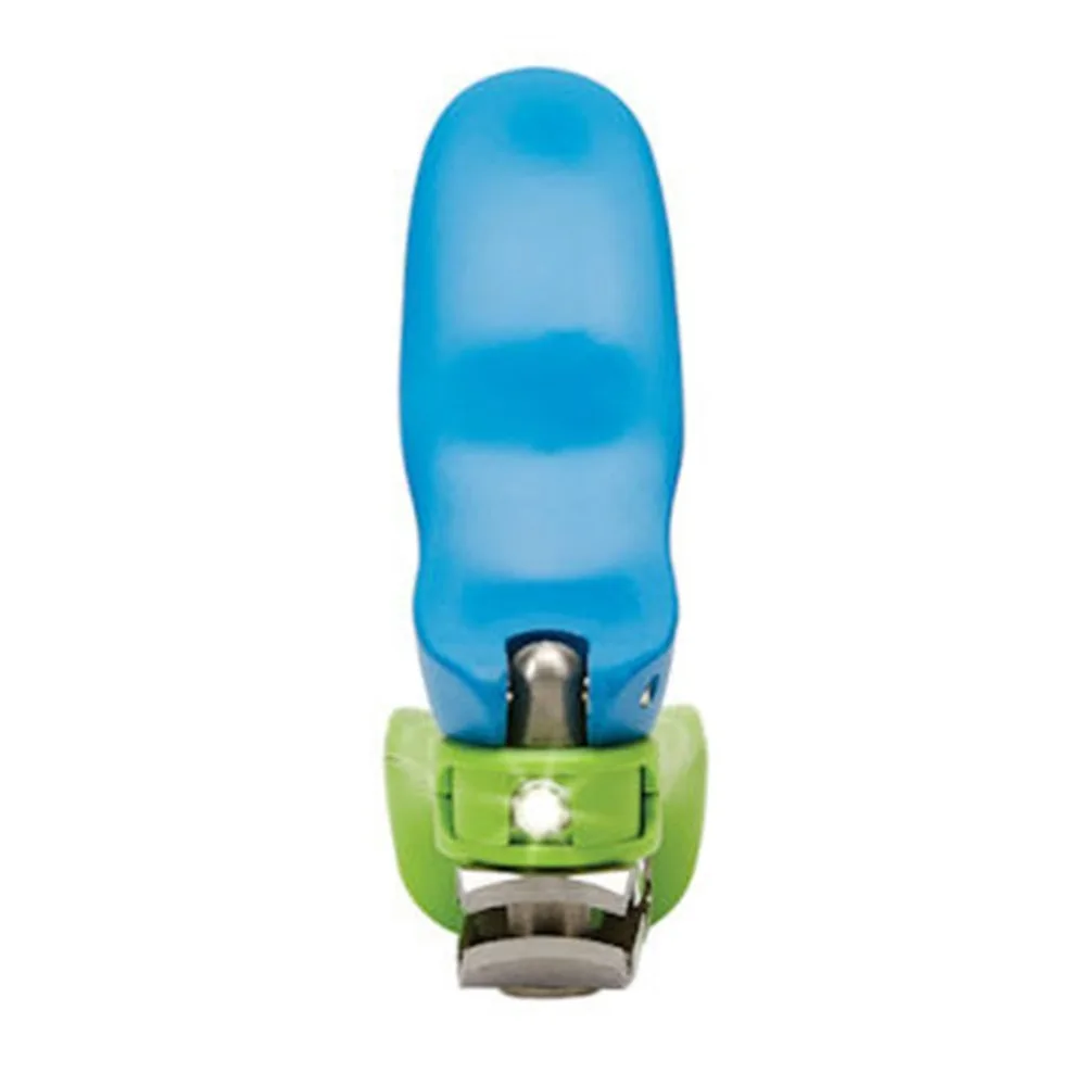 Tesoura com Luz de Aço Ferramenta do Unha do Bebê Novo Unha Clipper Inoxidável Lâmpada Led 3 de aço inoxidável clipper ferramenta do prego