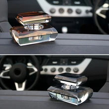 Автомобильные украшения Искусственный кристалл пустые духи сиденье авто внутренний декоративный аромат бутылки без духов рождественские подарки