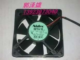 for Nidec 8025 D08A-12TS3 03 DC12V 0.50A Air volume 8CM cooling fan