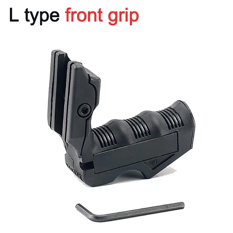 

Jin Ming HK416 water bomb L type grip CAA triangle grip handle before tactics grasp water pistol grip handle Outdoor CS battle