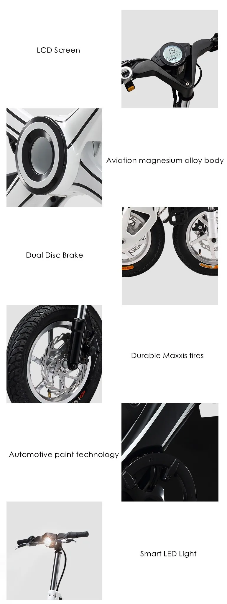 Cheap New 2018 brand Aluminum-magnesium alloy 36v 250W intelligent Electric bicycle X3 Mini Bike Portable Lithium Battery smart E-bike 14