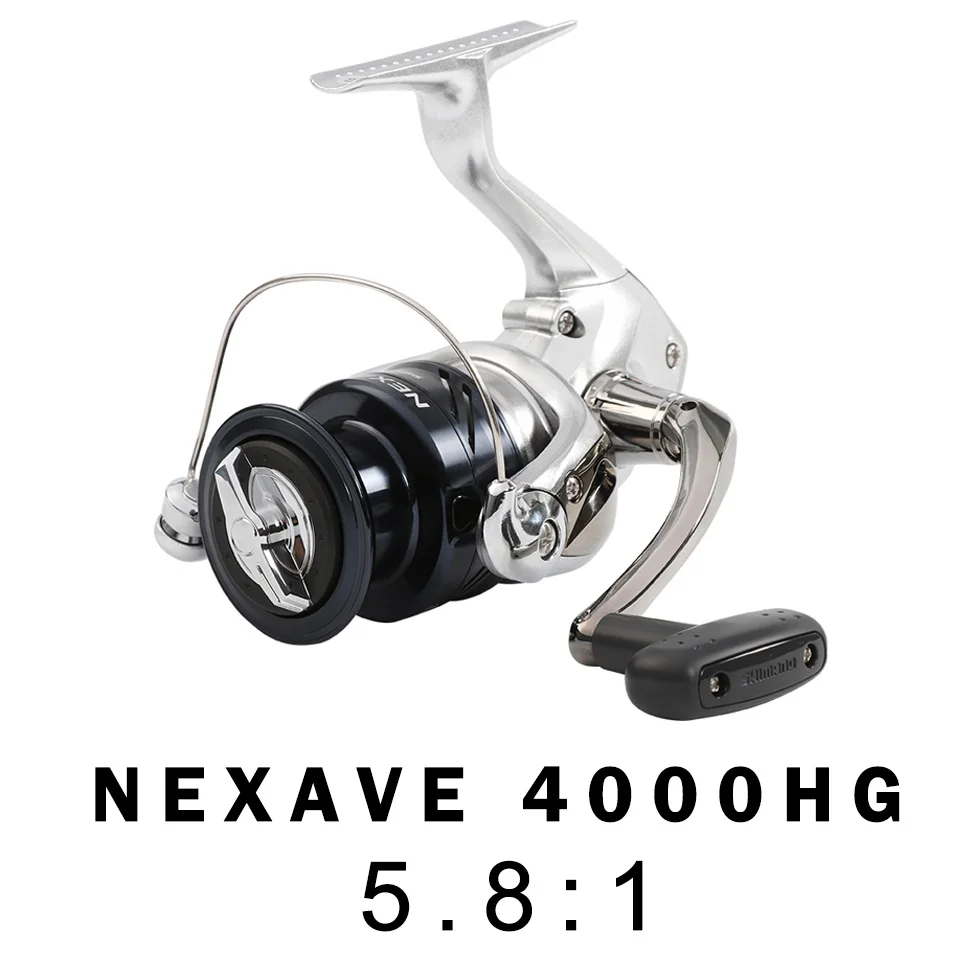 SHIMANO NEXAVE Рыболовная катушка 5,0: 1/5. 2:1/5,8: 1/6. 2:1 3+ 1BB 1000-C5000HG спиннинговая Рыболовная катушка AR-C катушка морская вода/Пресноводная вода - Цвет: NEXAVE 4000HG