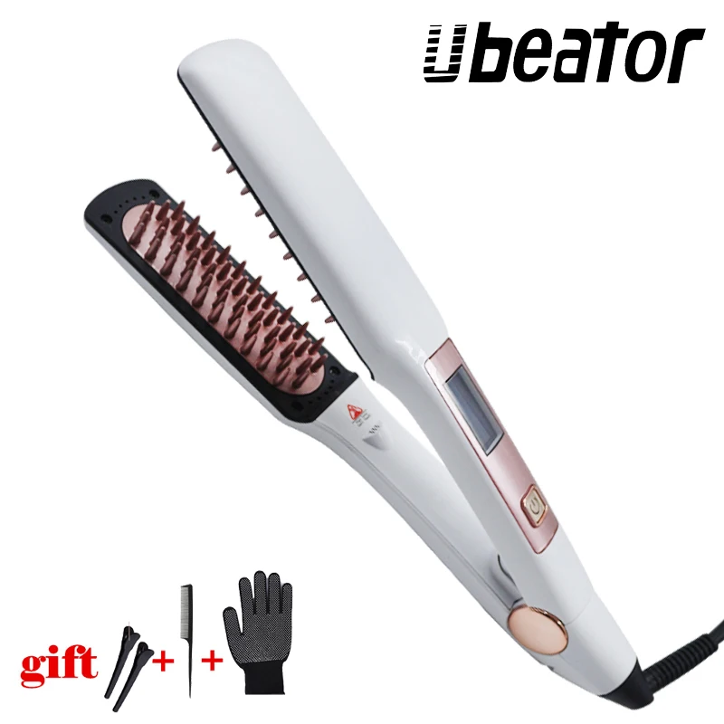 

Hair Brush Fast Hair Straightener Comb hair Electric brush comb Irons Auto Straight Hair Comb brush professional display curler