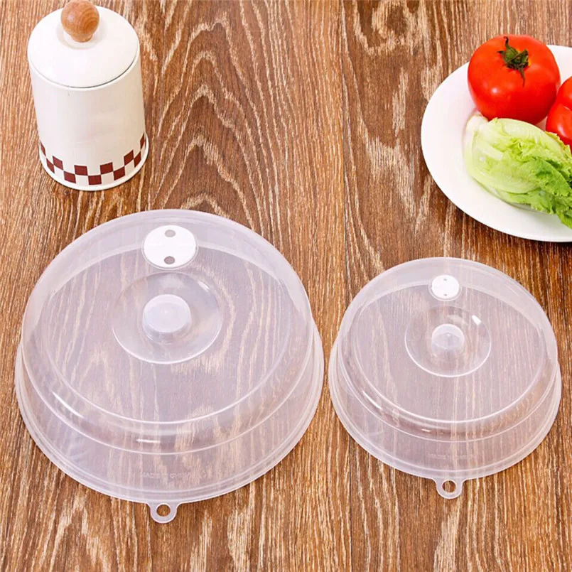 1Pc PP Food Cover Microwave Oil Cap Heated Sealed Cover Multifunctional Dust Dish Kitchen Specialty Tool #3F20 (7)