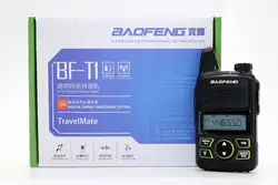1 шт. Baofeng bf-t1 мини двухстороннее Радио UHF 400-470 мГц 20ch BF T1 Двухканальные рации Портативный Хэм CB радио Портативный Трансивер
