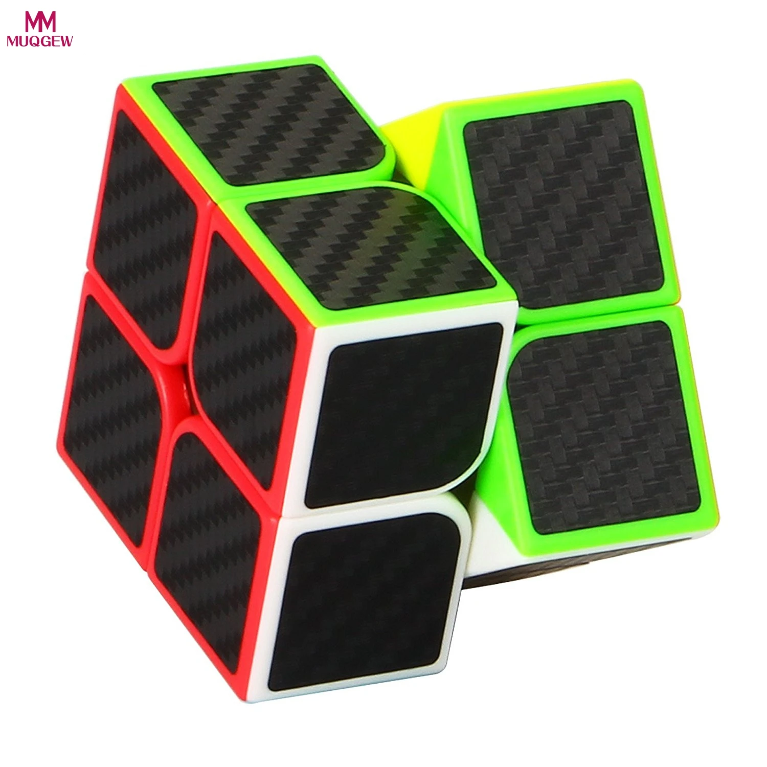 

2x2x2 Speed Cube Carbon Fiber Sticker Magic Cube Puzzle Cubes Speed Cubo Square Puzzle Gifts Educational Toys for Children