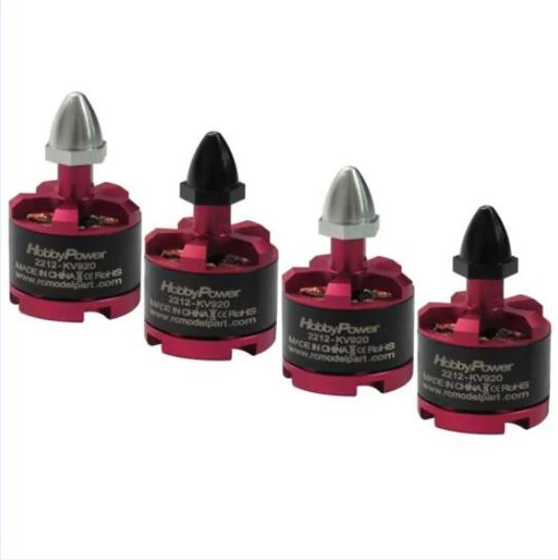 Безщеточный мотор Hobbypower 2212 920KV CW CCW отрицательные зубья подходит для
