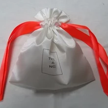 Высококачественные шнурки атласные мешочки для ювелирных изделий подарочные аксессуары Косметика часы камеры сумки \ сумки индивидуальные и оптовые