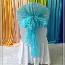 Кружево стул Вытяжки шапки Пояса лук Настольная дорожка скатерти, салфетки Ткань юбка наложения Лен свадьбу Аксессуары