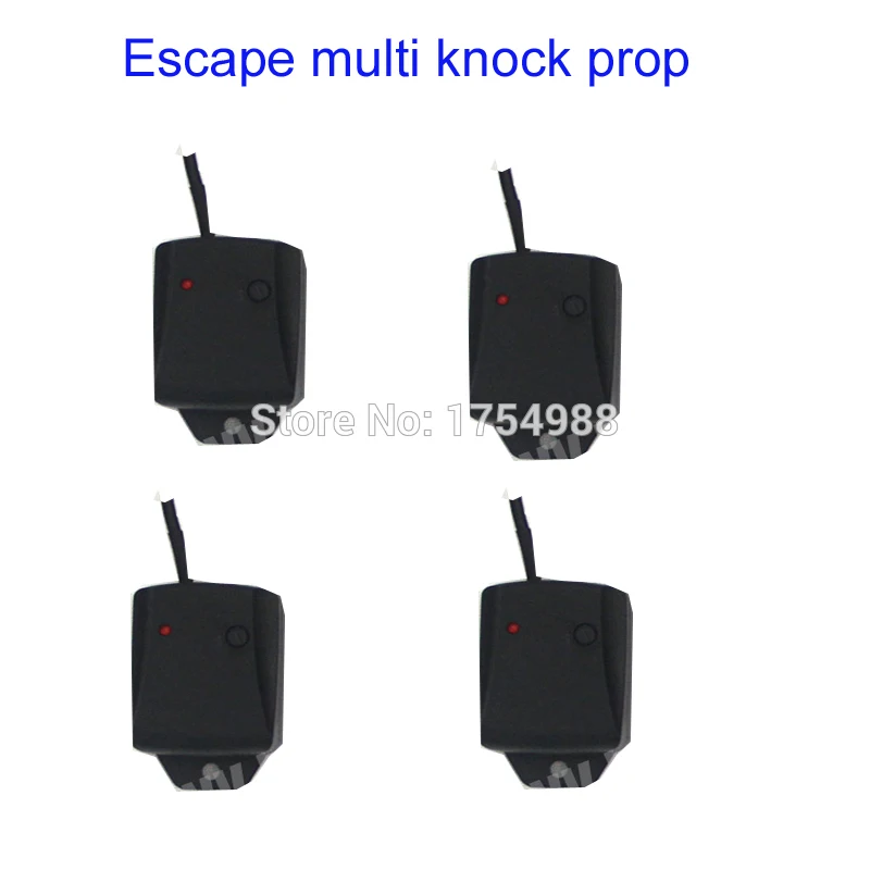 Мульти нажимной реквизит номер побега игра стук в правильном порядке, чтобы открыть 12 В EM замок побега из таинственной темной комнаты