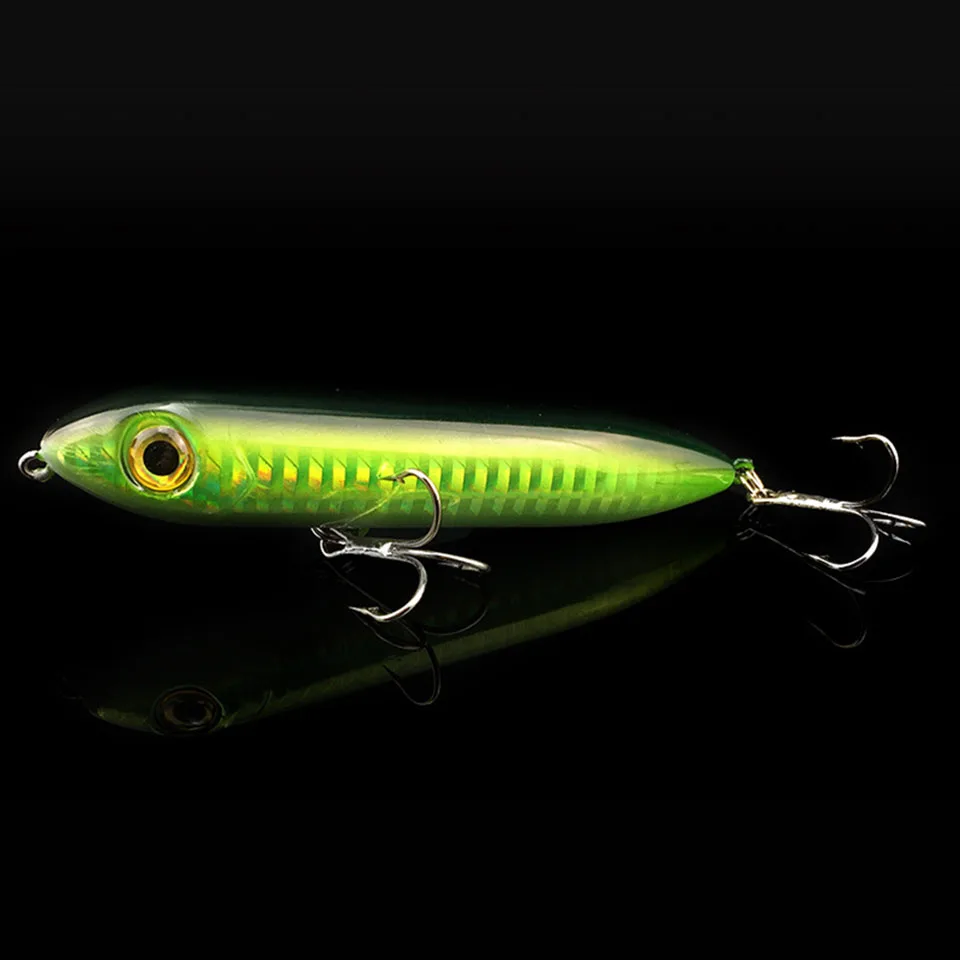 

1PCS Fishing Floating Pencil Lure Hard Bait Long Range Attack Casting Steel Balls Lures 9.5cm/14g