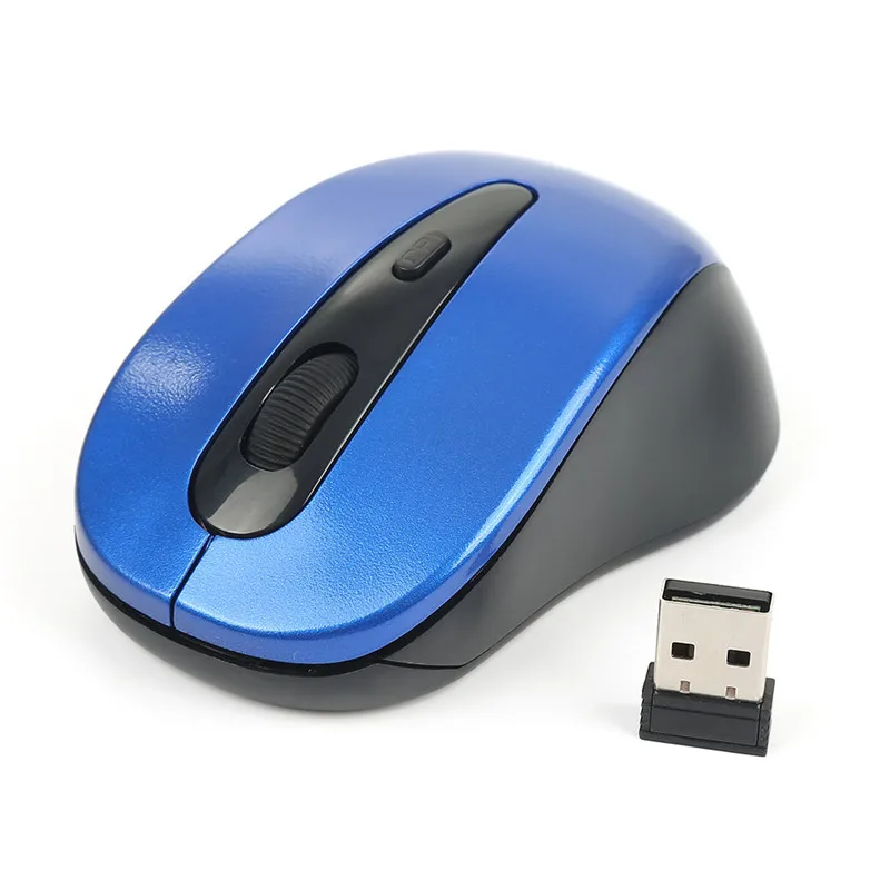 2017 Новинка 1600 точек/дюйм Беспроводная игровая мышь USB приемник оптическая Sem Fio