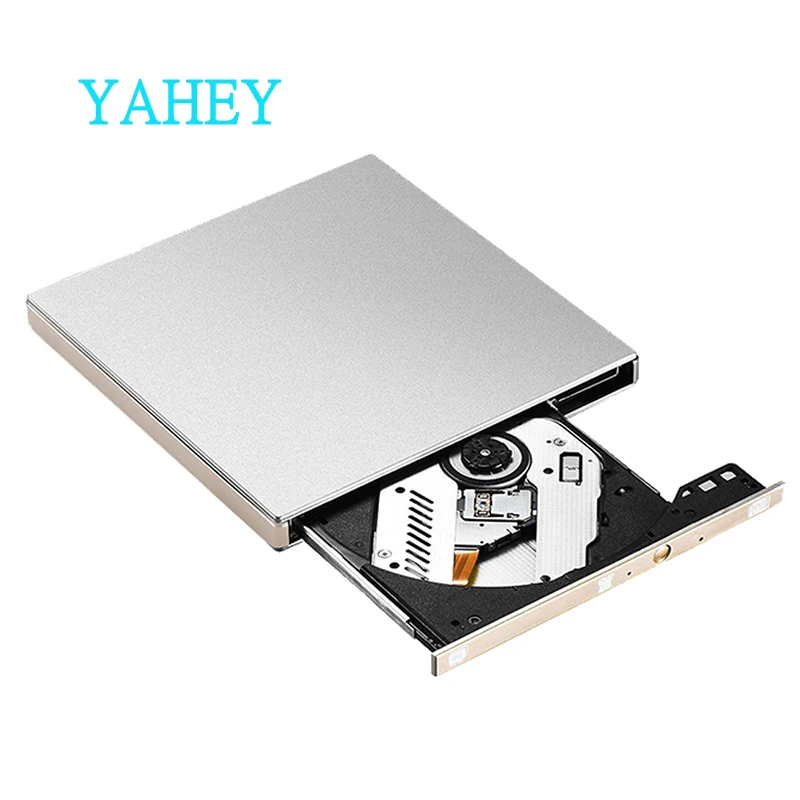 

USB 3.0 Ultra Slim DVD Drive External Optical Drive CD ROM DVD+/-RW Burner Writer Recorder Portable for Laptop Apple Macbook PC