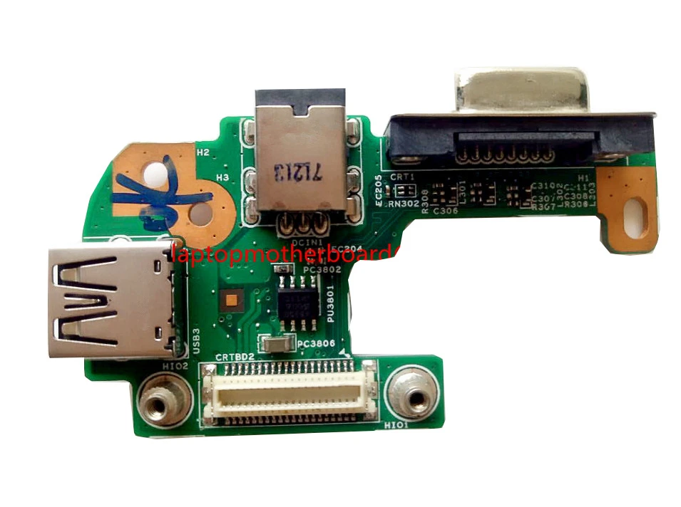 Оригинал для DELL N5110 DQ15DN15 CRT AC DC JACK USB плата 48.4IF05.011 10808 1 100% протестированная Быстрая
