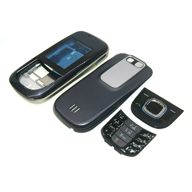 Полная передняя крышка 2680 клавиатура для Nokia 2680 батарея задняя крышка высокое качество корпус+ клавиатура