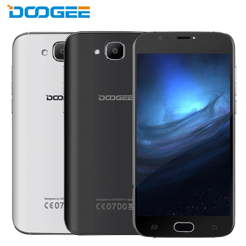 Оригинал DOOGEE X9 мини Сотовый Телефон RAM 1 ГБ ROM 8 MTK6580A Quad Core 5.0 дюймов Android 6.0 2000 мАч