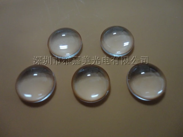 

PMMA LED optical convex lens ,diameter 13mm *5.2mm Plano convex LED lens ,1W 3W Reflector Collimator
