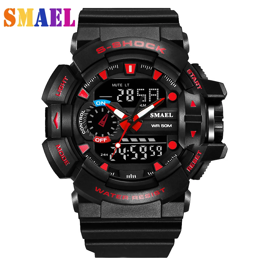

2017 New arrival Watch Men S Style Waterproof Sports Military Watches Shock Men's Luxury Analog Quartz Digital Watch Hot selling