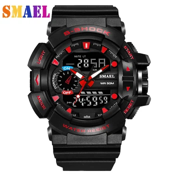 

2018 New arrival Watch Men S Style Waterproof Sports Military Watches Shock Men's Luxury Analog Quartz Digital Watch Hot selling