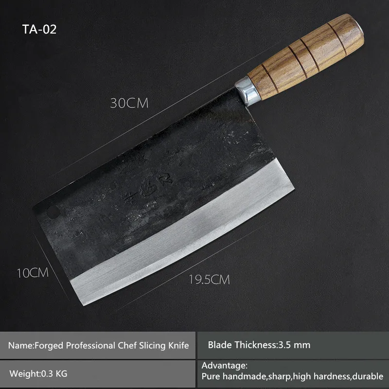  Free Shipping Deng Knives Handmade Professional Chef Knife Kitchen Slice Meat Vegetable Multifuncti - 32772849802
