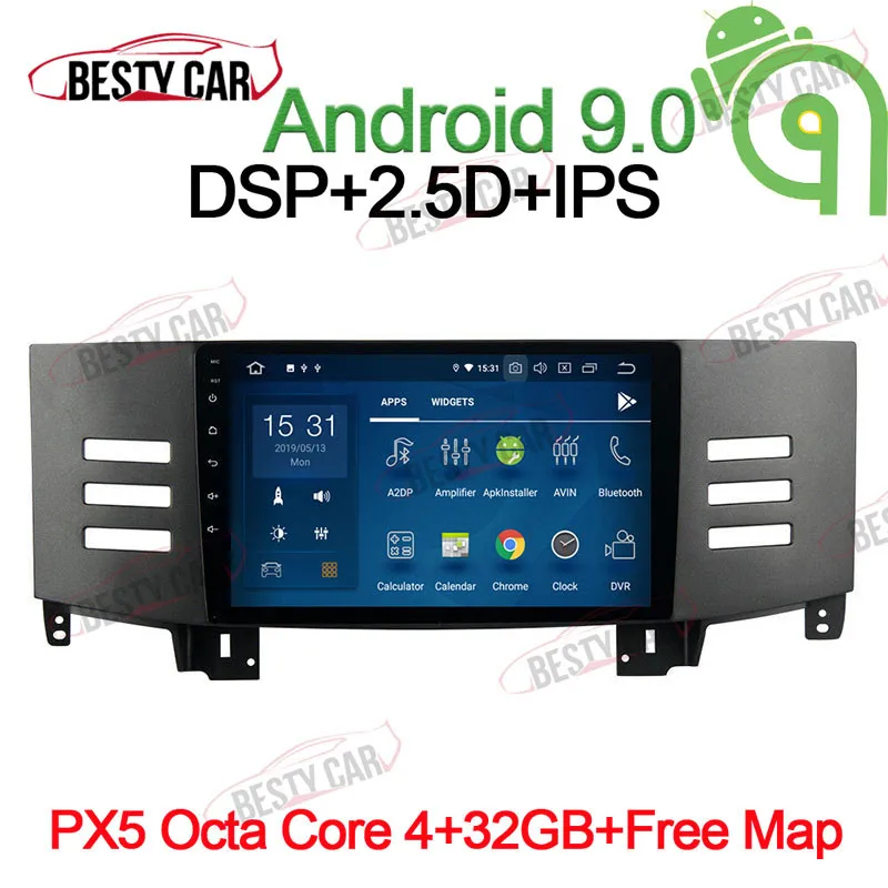 Best 9" Android 9.0 Car Multimedia Player Stereo for Toyota REIZ 2007-2009 Navigation GPS Radio Head Unit DSP 2.5D+IPS 0 Best 9" Android 9.0 Car Multimedia Player Stereo for Toyota REIZ 2007-2009 Navigation GPS Radio Head Unit DSP 2.5D+IPS 0