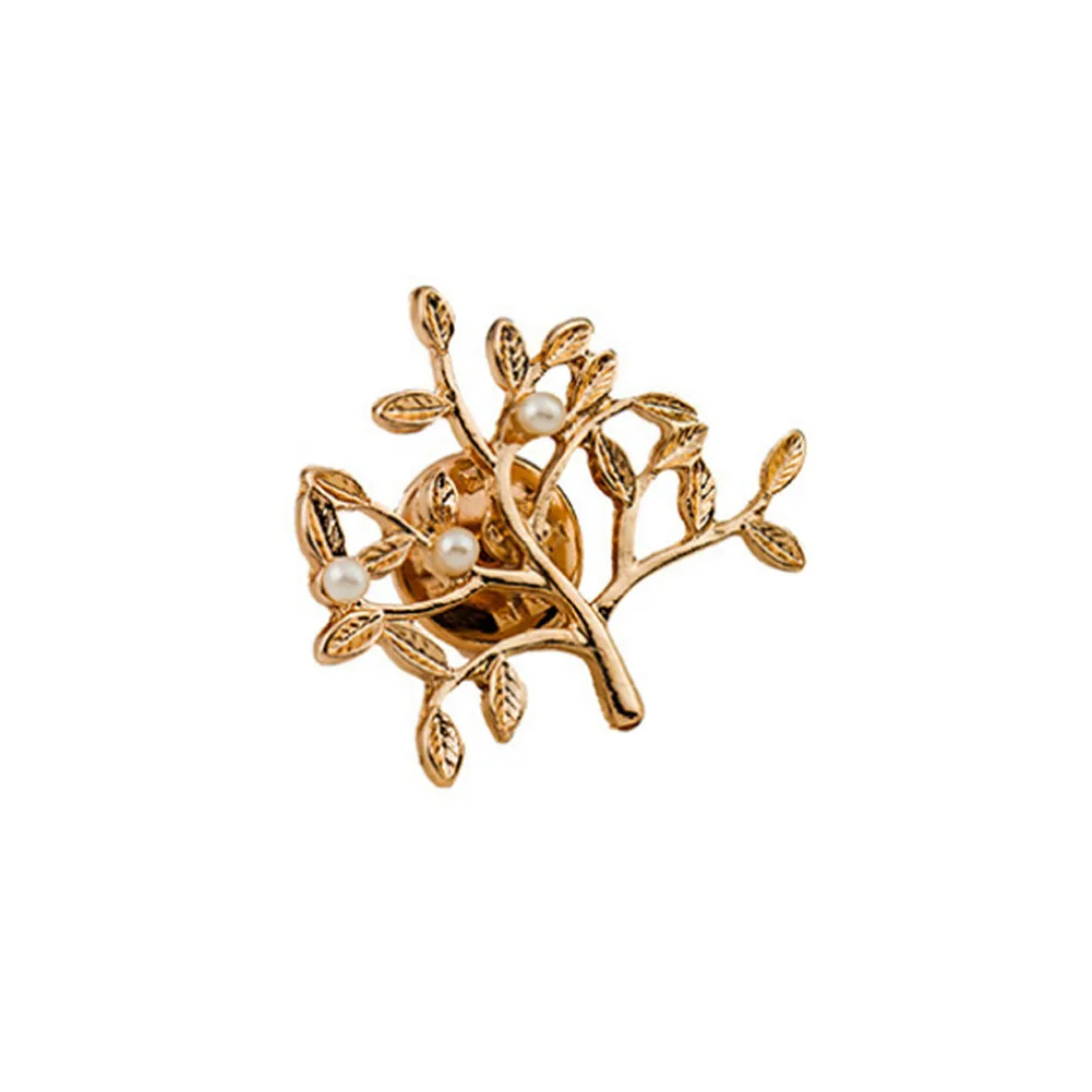 

Zinc Alloy Small Trees Pin Brooch Unisex Fashion Brooch Jewellery For Women And Man