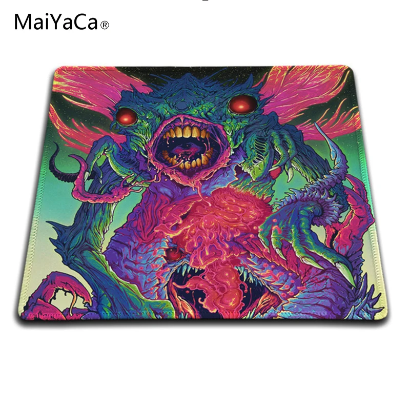 Maiyaca Новый CS Go Hyper Beast игры Мышь Pad зверь Мышь колодки Мышь коврик большой Стежка Edge Рождество подарок 250x290x2 мм