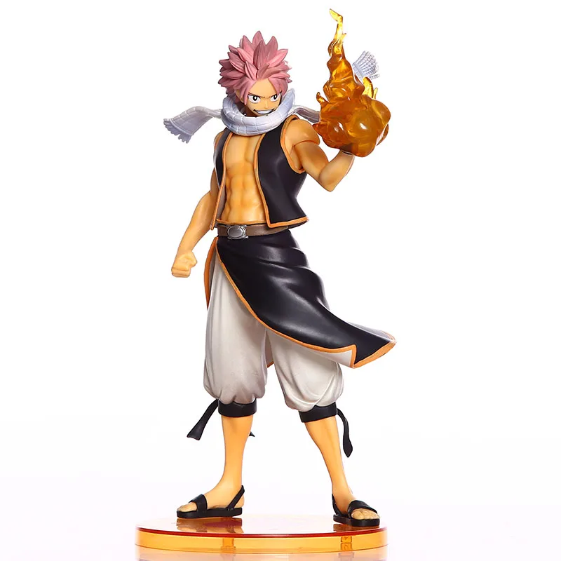 

1/7 Scale New Arrival Anime Action Figure FAIRY TAIL Etherious Natsu Dragneel Fire Ver 23cm PVC Cool Boy Model Children Gift Toy