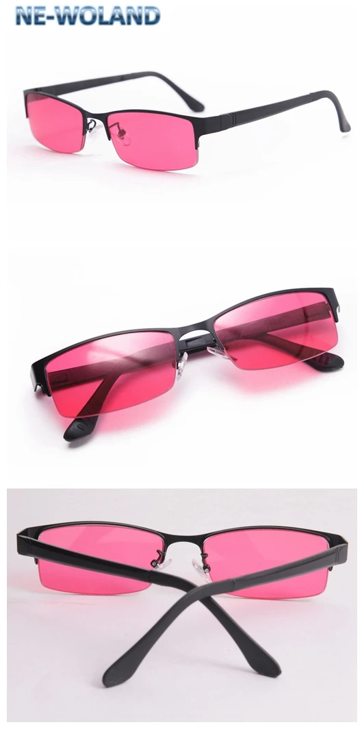 Red and green color blindness and weak color correction glasses, driving, construction line, driver's license examination map and other daily use (1)
