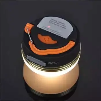 Tinhofire аварийный свет Аккумуляторный USB фонарь для лагеря 300LM Водонепроницаемый лампа USB 5V-1A 1800 мА-ч банк Зарядное устройство для телефона Mp3