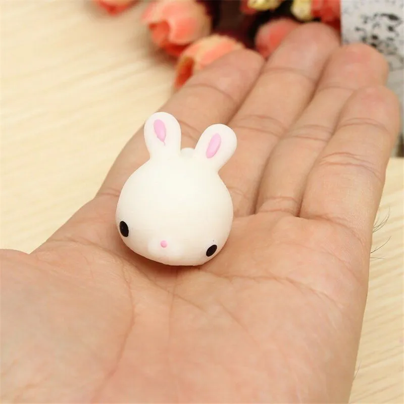 Squeeze Stretchy Cute Pendant  Cake Kids Toy Gift Rabbit Squishy Slow Rising Kawaii Mini Mochi Bunny Phone & Bag Accessories
