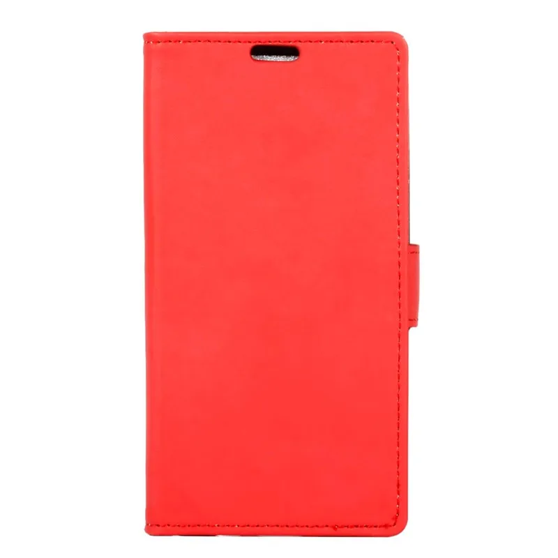 Красный PU Кожаный Бумажник Стенд Флип Case Обложка Для Lenovo VibeC/A2020 |