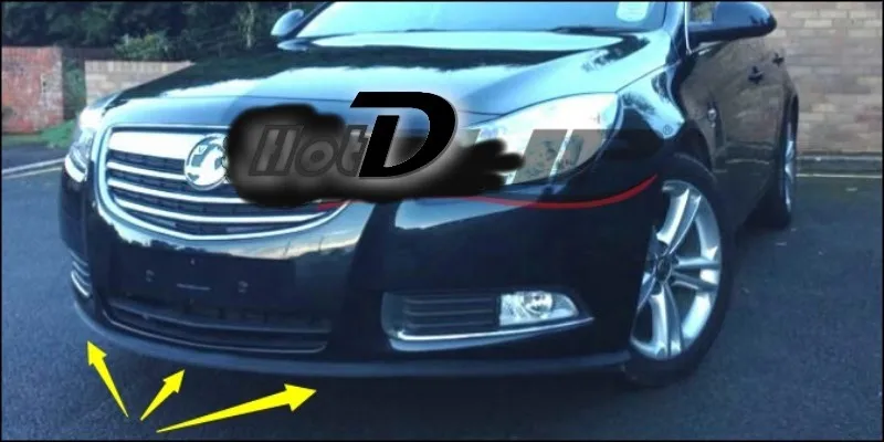 Vauxhall Vectra Bumper Lip Tuning Front Skirt DEMO
